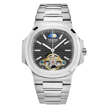 TEVISE Berlin Moonphase Open Heart Automatic Watch image 0