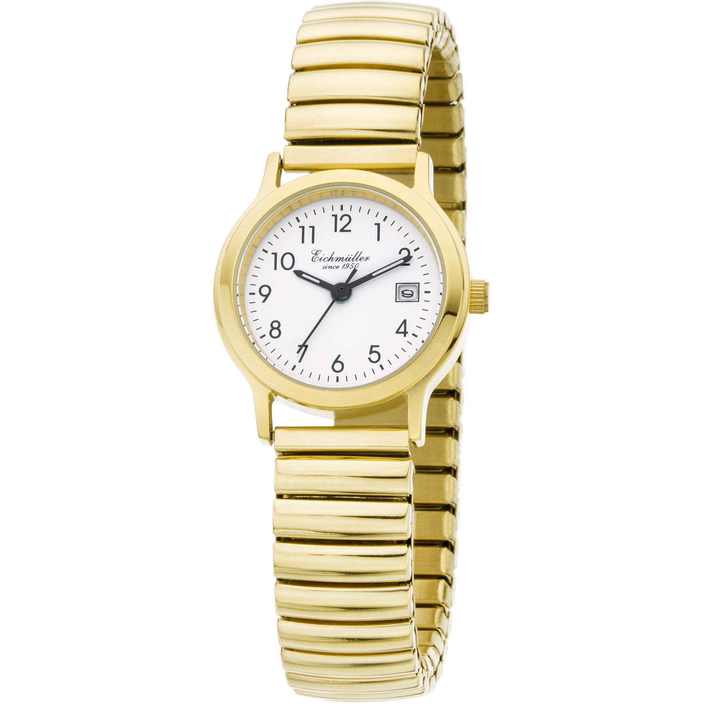 EICHMULLER since 1950 Flex Strap Lady, Gold/White Watch image 0