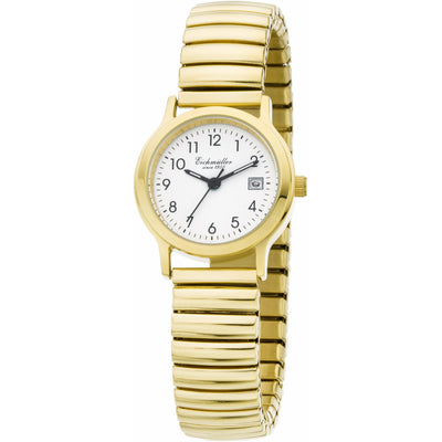 EICHMULLER since 1950 Flex Strap Lady, Gold/White Watch image 0