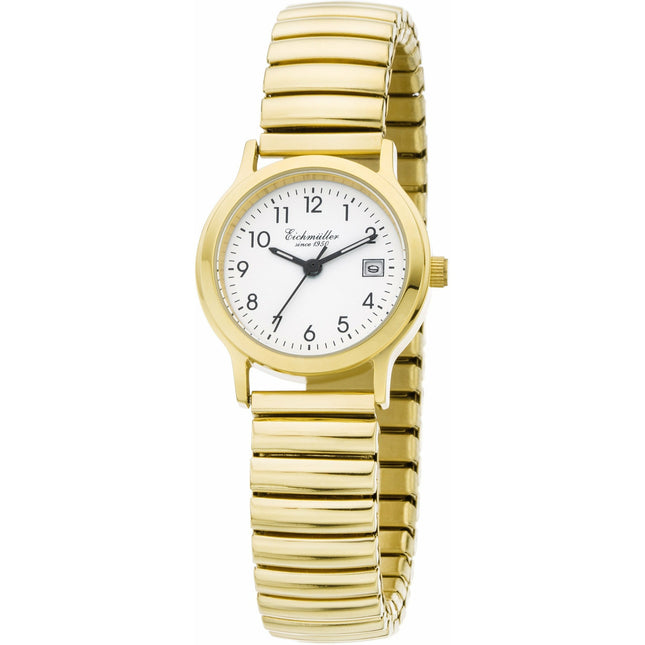 EICHMULLER since 1950 Flex Strap Lady, Gold/White Watch image 0
