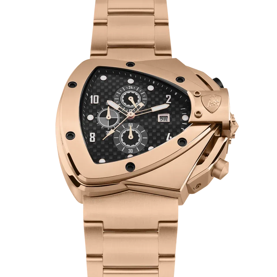 TONINO LAMBORGHINI Spyder H Watch Rose Gold