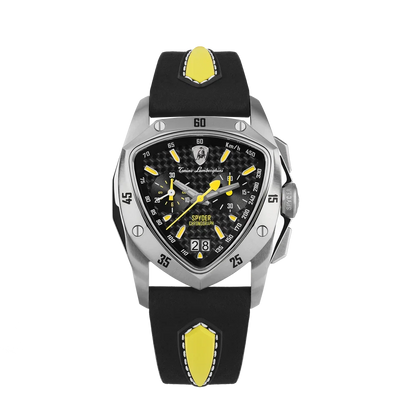 TONINO LAMBORGHINI New Spyder Chronograph Silver / Yellow