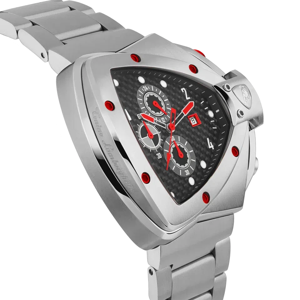 TONINO LAMBORGHINI Spyder H Steel Watch Silver