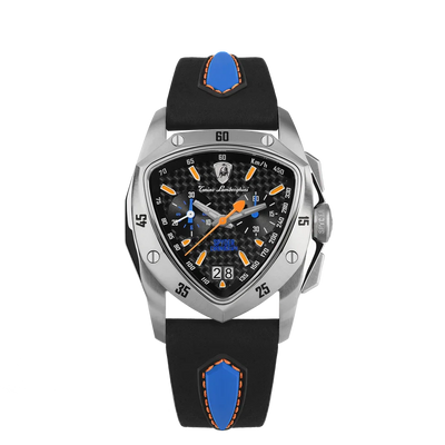 TONINO LAMBORGHINI New Spyder Chronograph Blue / Orange