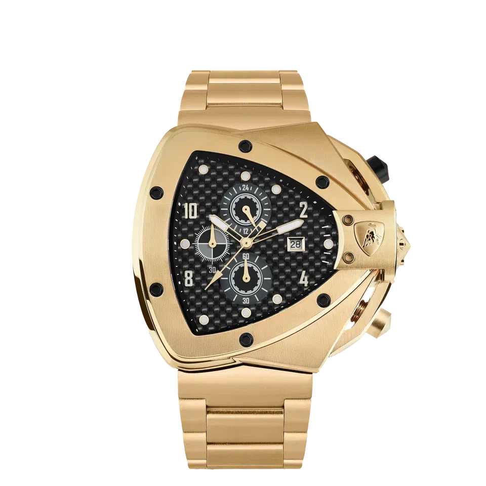 TONINO LAMBORGHINI Spyder H Watch Yellow Gold