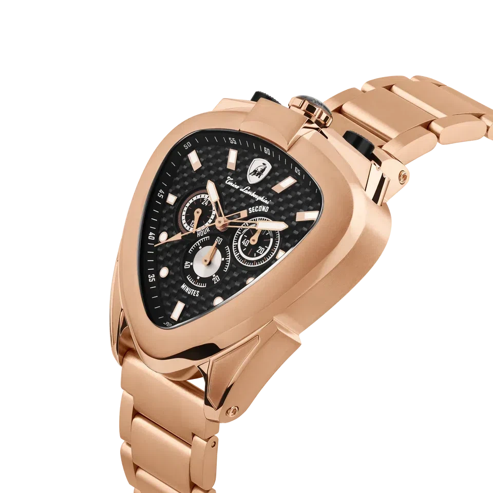 TONINO LAMBORGHINI Spyder 12 H Watch Rose Gold