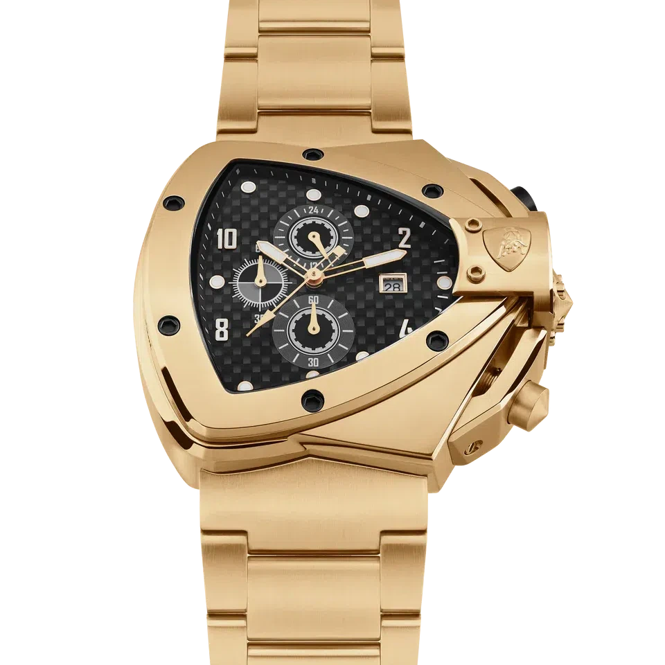 TONINO LAMBORGHINI Spyder H Watch Yellow Gold