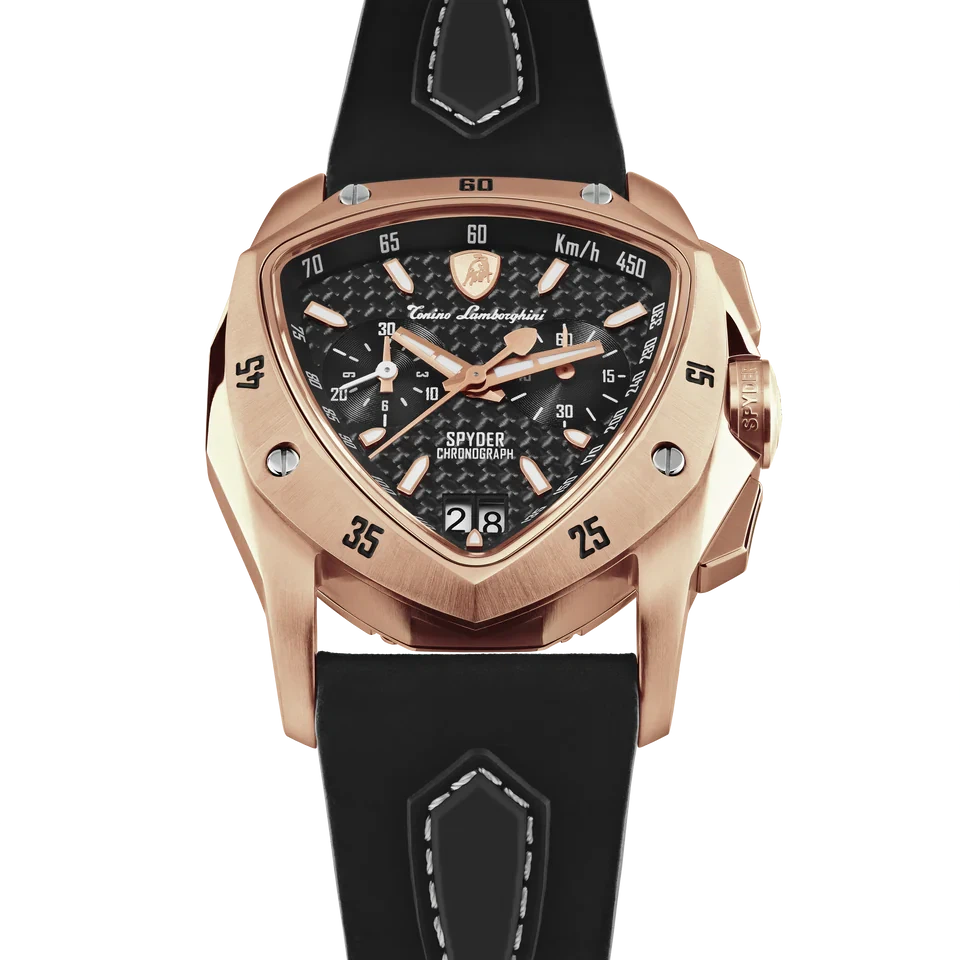 TONINO LAMBORGHINI New Spyder Chronograph Rose Gold