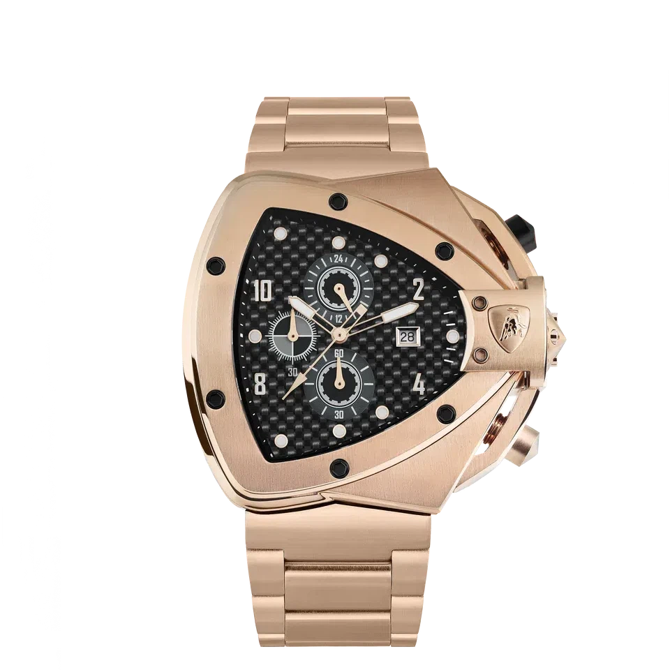 TONINO LAMBORGHINI Spyder H Watch Rose Gold