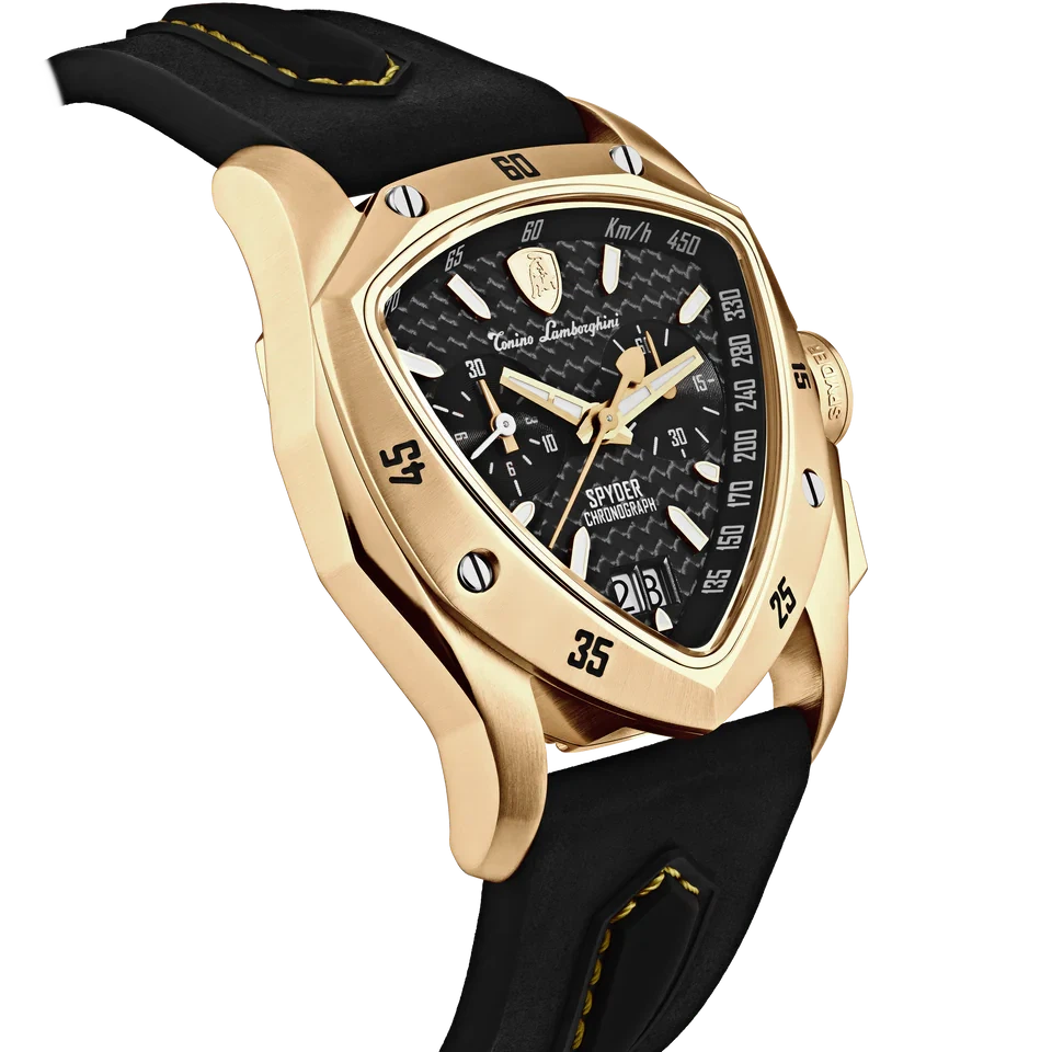 TONINO LAMBORGHINI New Spyder Chronograph Yellow Gold