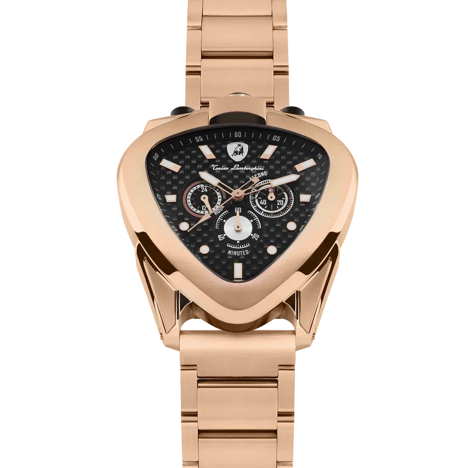 TONINO LAMBORGHINI Spyder 12 H Watch Rose Gold