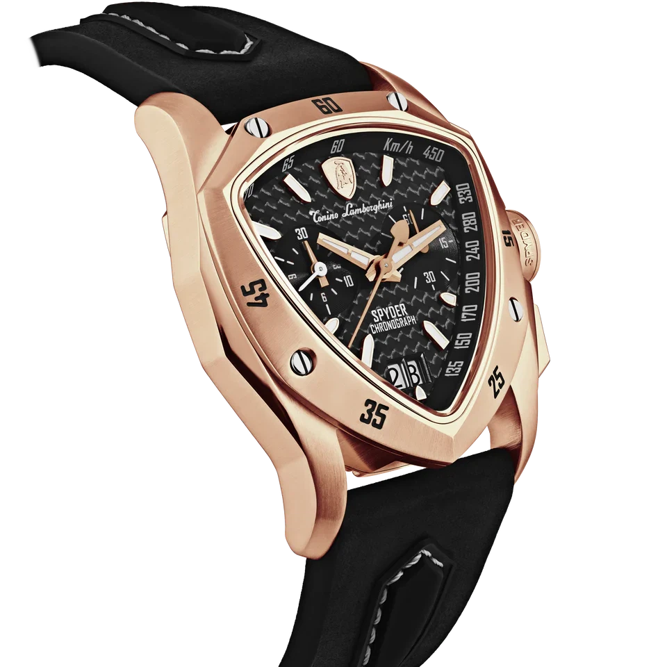 TONINO LAMBORGHINI New Spyder Chronograph Rose Gold