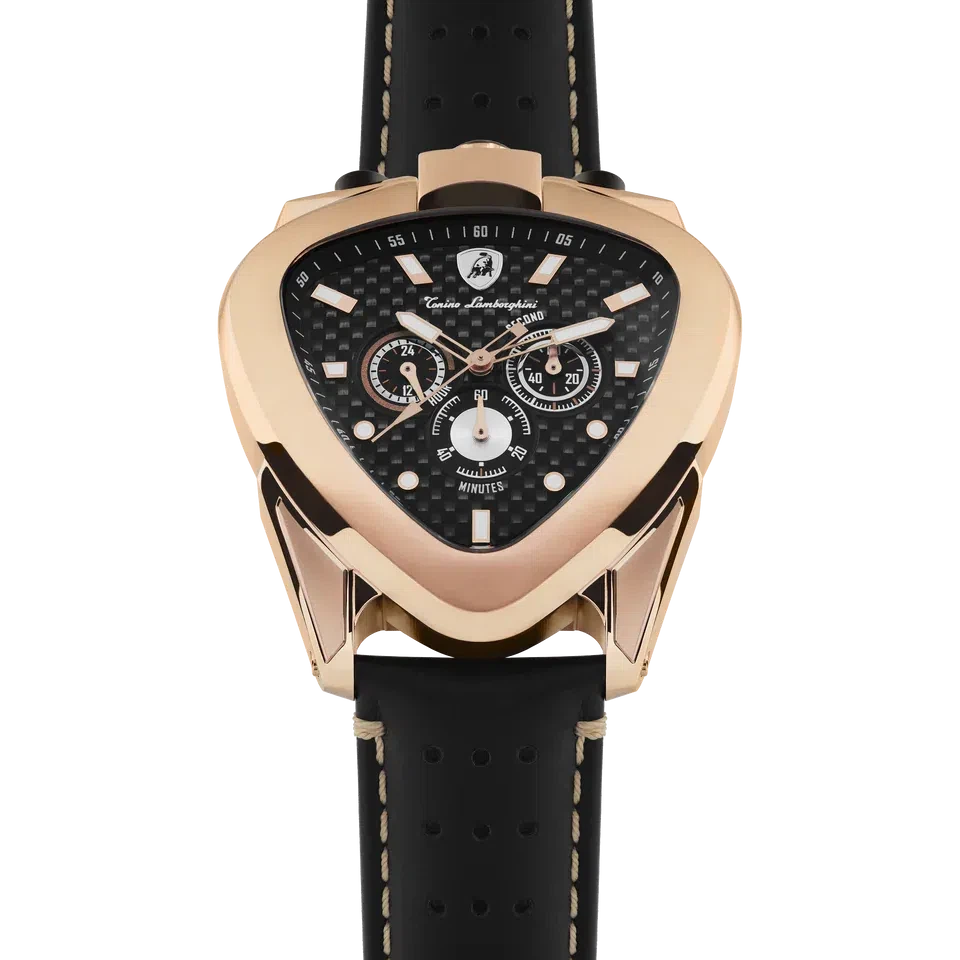 TONINO LAMBORGHINI Spyder 12 H Watch Rose Gold