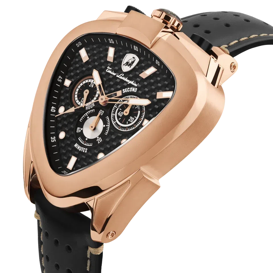 TONINO LAMBORGHINI Spyder 12 H Watch Rose Gold