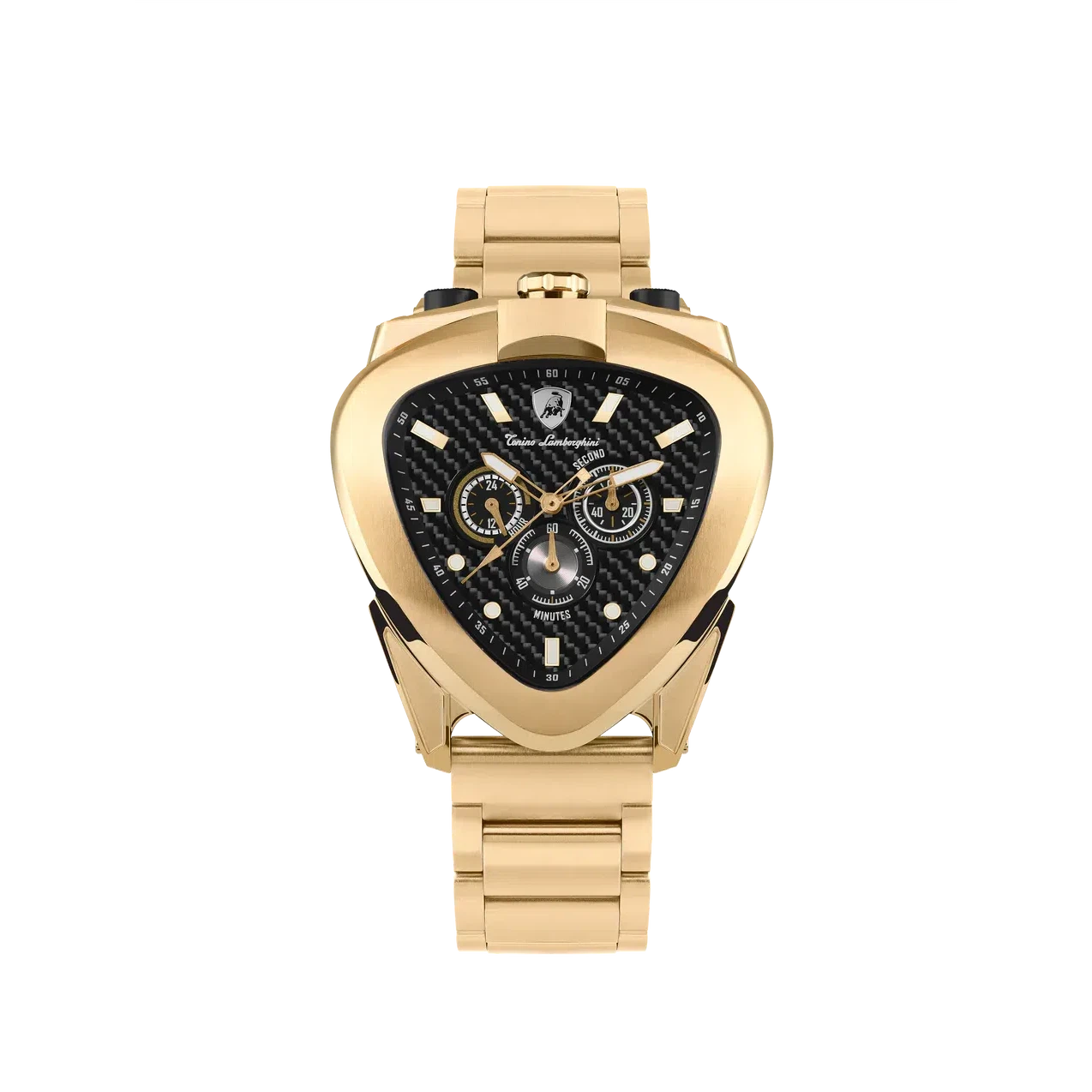 TONINO LAMBORGHINI Spyder 12 H Watch Yellow Gold