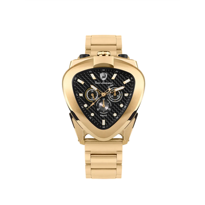 TONINO LAMBORGHINI Spyder 12 H Watch Yellow Gold