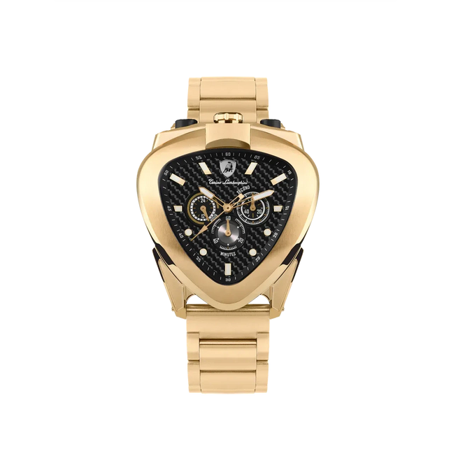 TONINO LAMBORGHINI Spyder 12 H Watch Yellow Gold