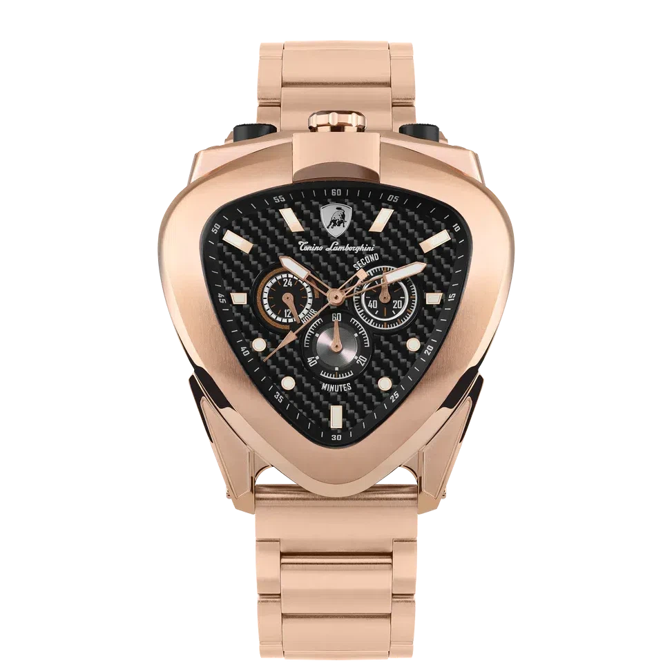 TONINO LAMBORGHINI Spyder 12 H Watch Rose Gold