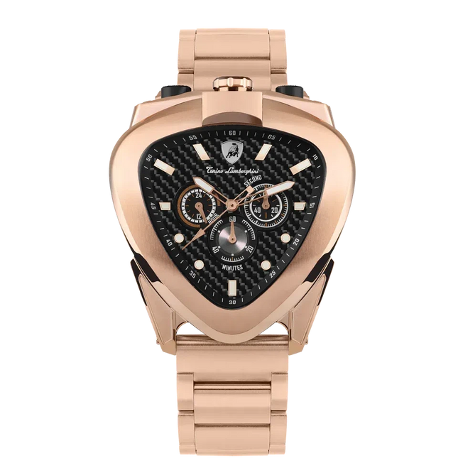 TONINO LAMBORGHINI Spyder 12 H Watch Rose Gold