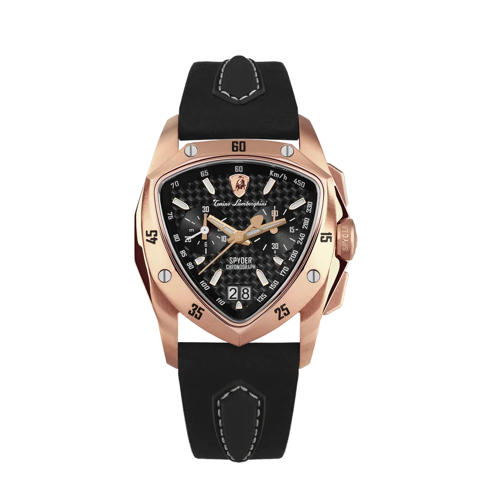 TONINO LAMBORGHINI New Spyder Chronograph Rose Gold