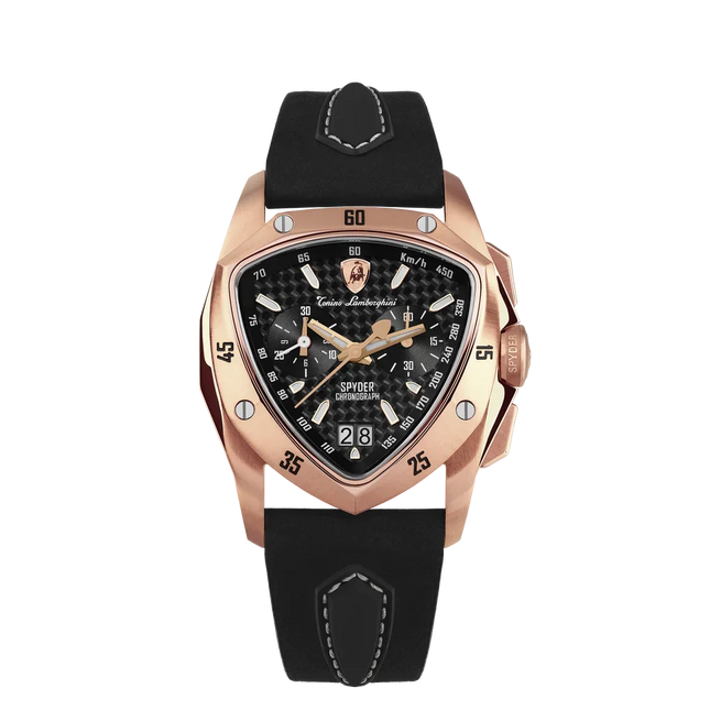 TONINO LAMBORGHINI New Spyder Chronograph Rose Gold