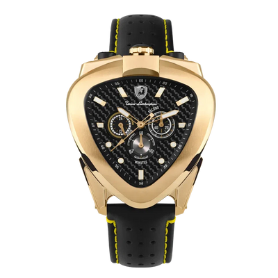 TONINO LAMBORGHINI Spyder 12 H Watch Yellow Gold