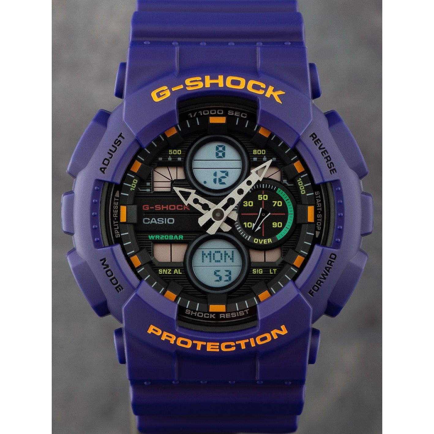 CASIO Men's G-Shock Watch GA-100 Series Purple Limited