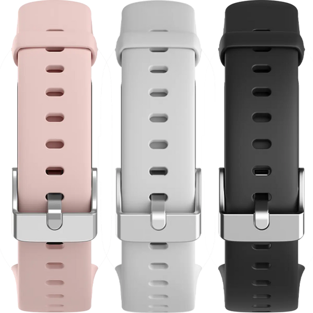 Replacement Silicone Band for GENERIK SMART GTL2 Fitness Tracker, 3-Styles Bundle