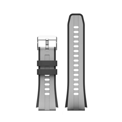Replacement Explorer Silicone Band for GENERIK SMART Smart Watch, 22mm width