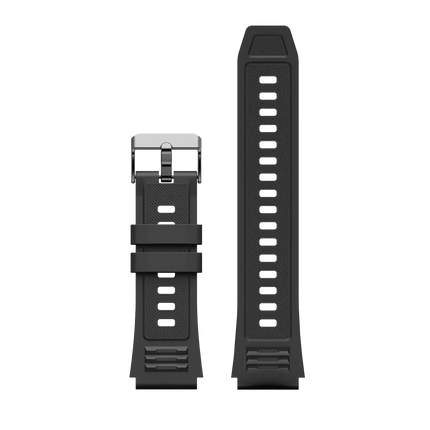 Replacement Explorer Silicone Band for GENERIK SMART Smart Watch, 22mm width
