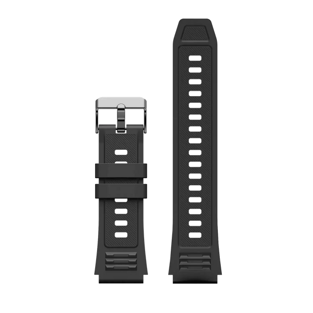 Replacement Explorer Silicone Band for Runmefit Smart Watch, 22mm width
