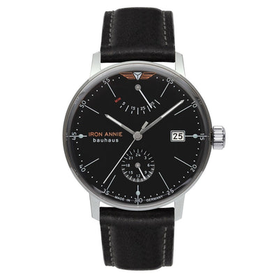 IRON ANNIE Men's Bauhaus Automatic Power Reserve Watch 50602