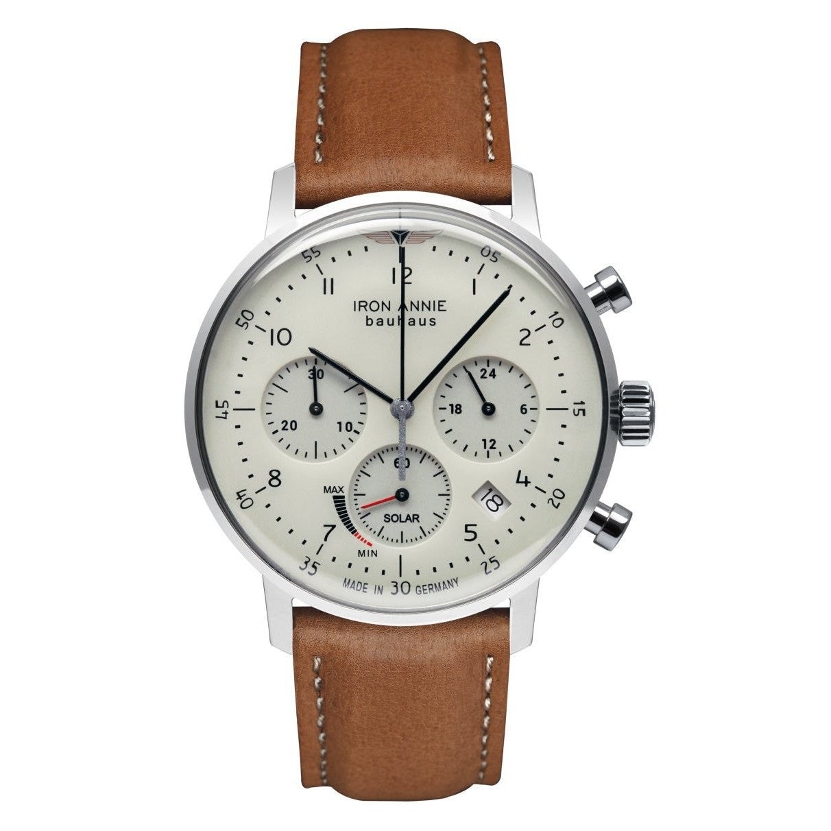 IRON ANNIE Men's Bauhaus Solar Chronograph Watch 50865