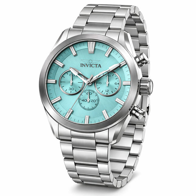 INVICTA Men's Speedway Classic 45mm Chronograph Watch Tiffany