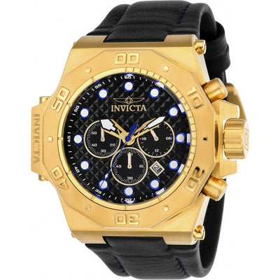 INVICTA Men's Akula Tank Edition Chronograph 58mm Watch Gold Edition