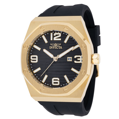 INVICTA Men's Huracan Classic 48mm Gold / Black  Watch
