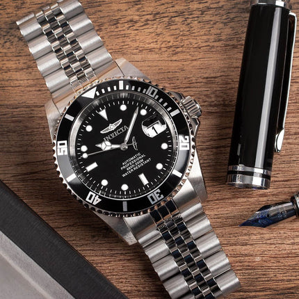 **INVICTA** R1.00 AUCTION** Men's ProDiver 42mm Automatic Jubilee Bracelet Watch