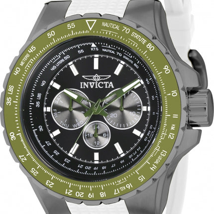 **R1.00 Auction**Invicta Men's Aviator Green Snow Watch