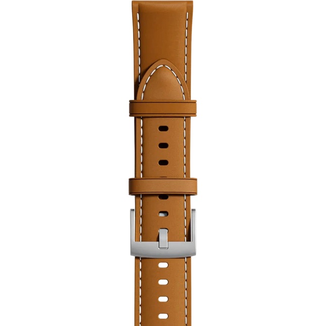 Replacement Leather Strap for Runmefit Smart Watch, 22mm width