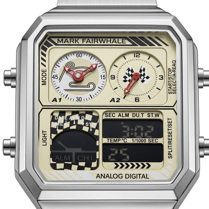 Mark Fairwhale FW-4460 RECTRONIX - Men’s Digital Chronograph Sport Watch