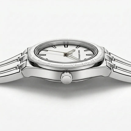 Mark Fairwhale FW-5110 2D SKETCH Watch - Minimalist Black & White Design