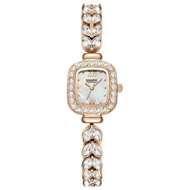 Mark Fairwhale Lady FW-3080 ZIRELIA – Women’s Quartz Watch Zircon Bezel Edition