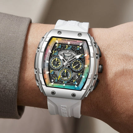 Mark Fairwhale FW-5001 TONIXA - Men's Tonneau Watch with Luminous Dial