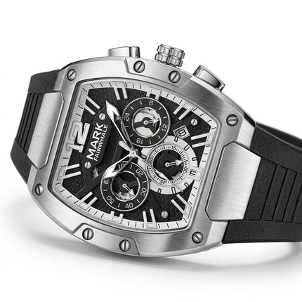 Mark Fairwhale FW-5950 TONNERIX - Men’s Tonneau Sport Chronograph Watch