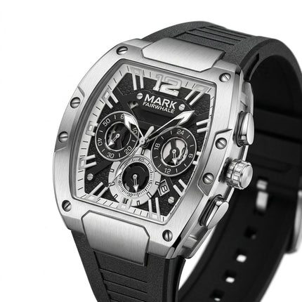 Mark Fairwhale FW-5950 TONNERIX - Men’s Tonneau Sport Chronograph Watch