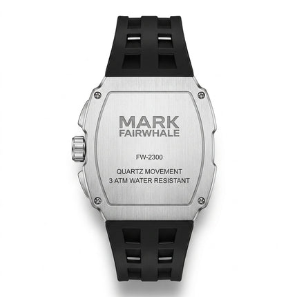 MARK FAIRWHALE FW-5980 TONIX - Men's Tonneau Chronograph Sports Watch