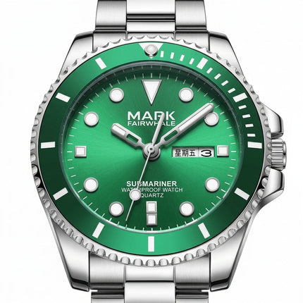 Mark Fairwhale FW-5790 AQUAVERT - Men’s Quartz Watch with Auto Date