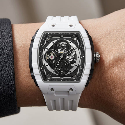 Mark Fairwhale FW-6003 NEXURIS Men’s Skeleton Automatic Watch with Luminous Display
