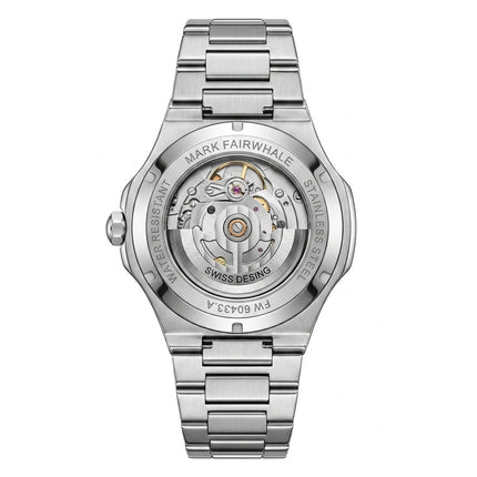 MARK FAIRWHALE FW-6043 Skeleton Automatic Watch - Skeleton Automatic Watch