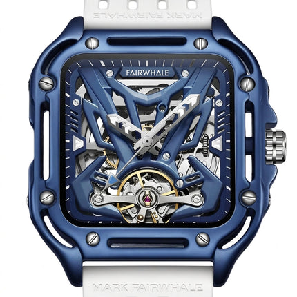 Mark Fairwhale FW-6530 ZEPHYROS - Skeleton Automatic Watch with Luminous Dial - Modern Design